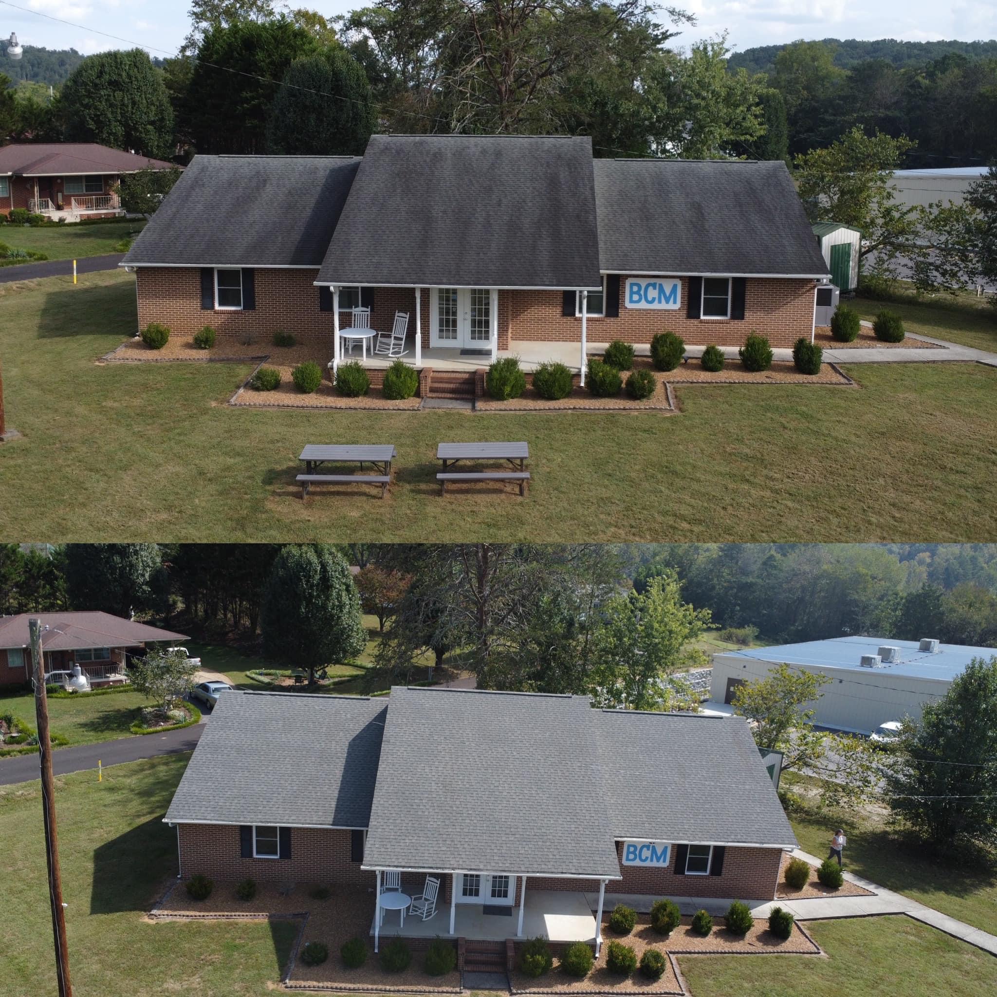 Roof Cleaning for Roane State BCM