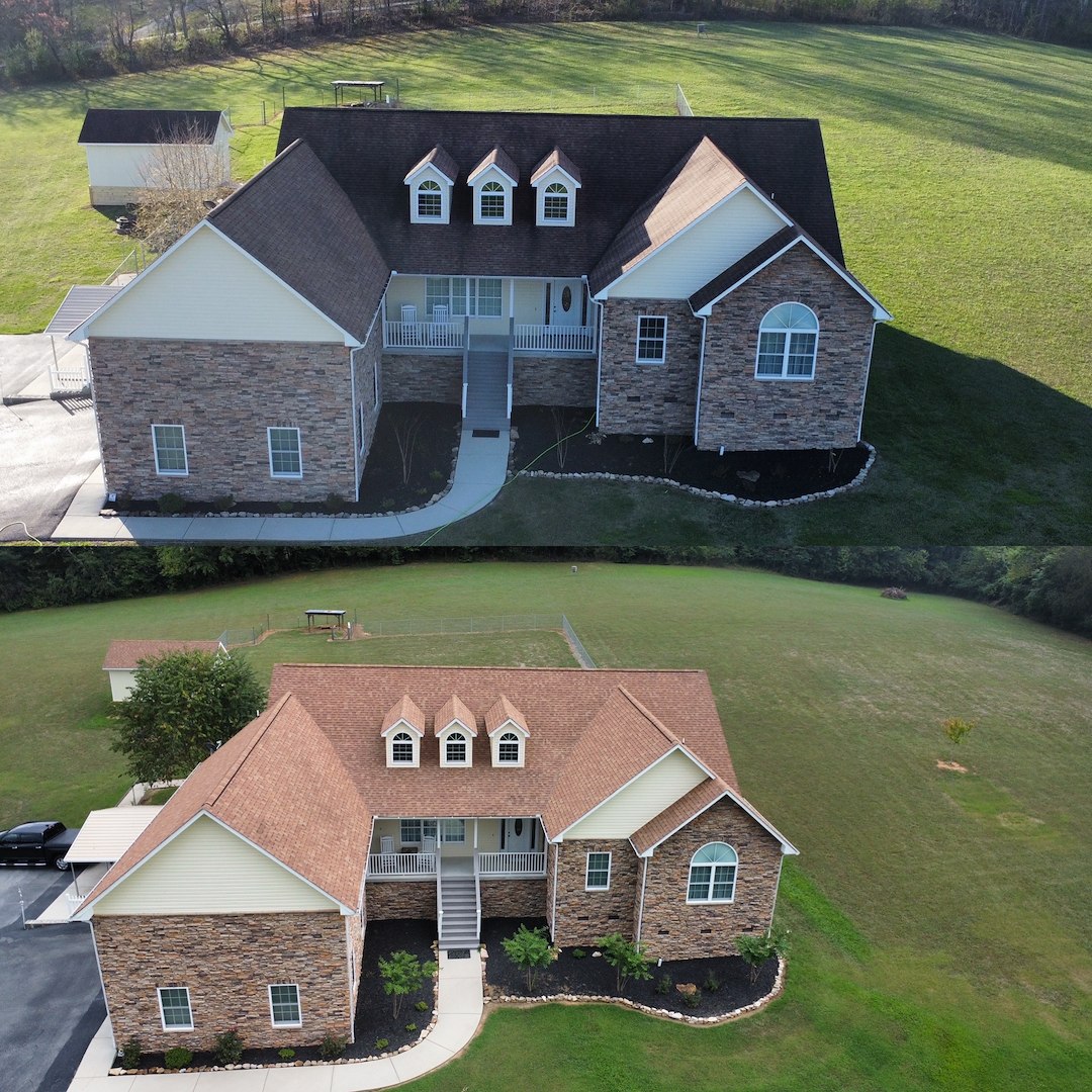 Roof Wash in Harriman, TN 