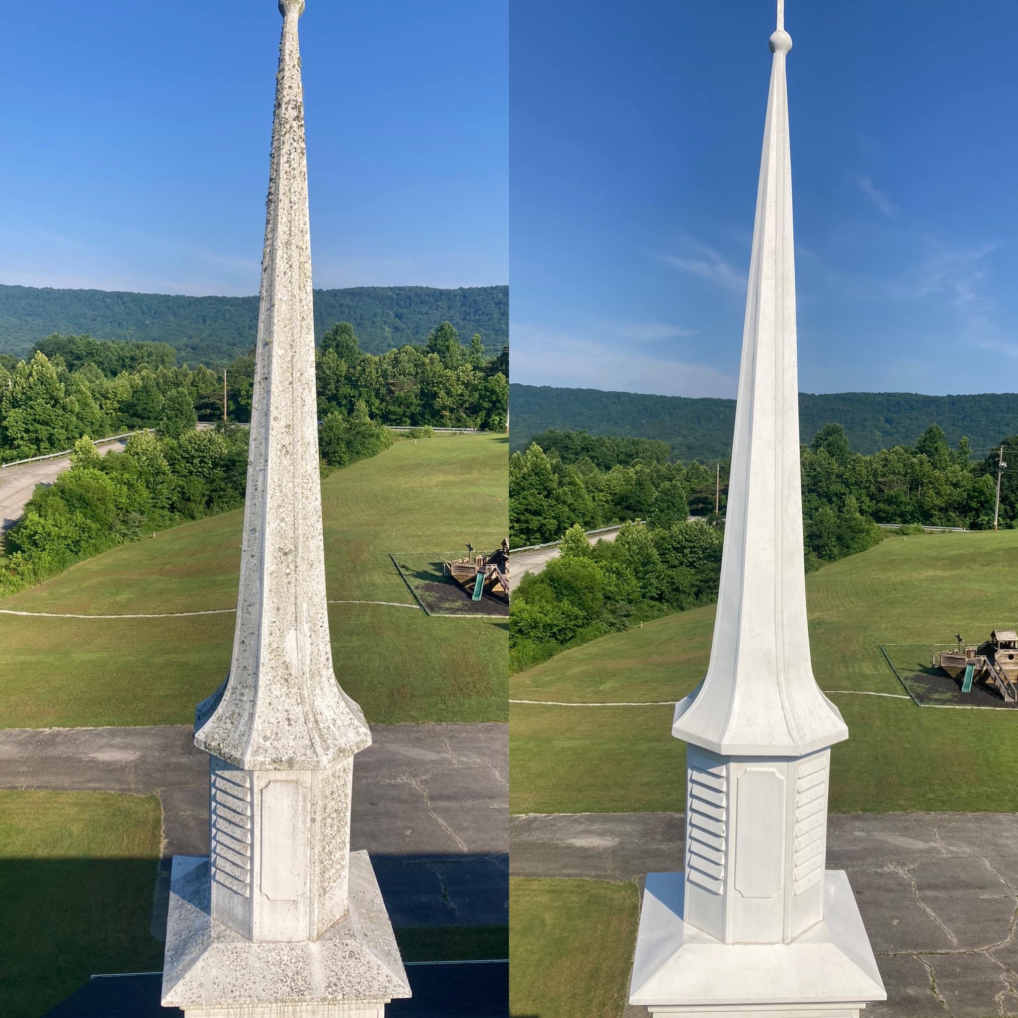 Steeple Cleaning in Rockwood, TN 